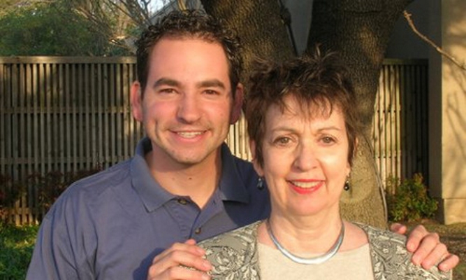 Picture of Paul and his mother, Betty
